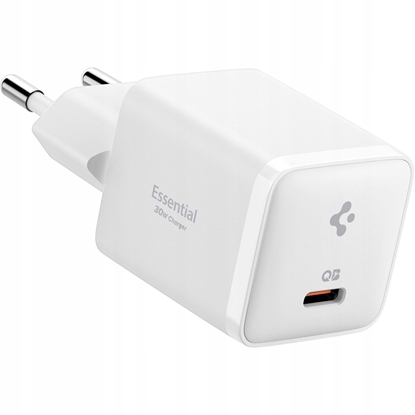 Attēls no adowarka Spigen Spigen Essential 30W Wall Charger EE301EU, all white