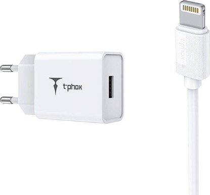 Attēls no adowarka T-Phox Mini-EU 1x USB-A 2.4 A (TPW000017)