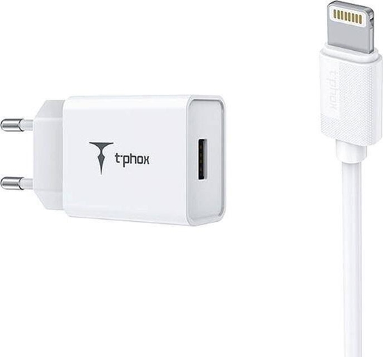 Picture of adowarka T-Phox Mini-EU 1x USB-A 2.4 A (TPW000017)