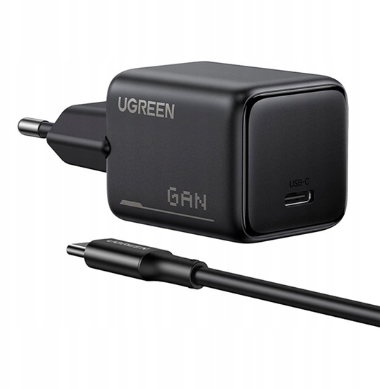 Picture of adowarka Ugreen adowarka sieciowa UGREEN X517, 25W, USB-C GaN + kabel 1m