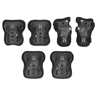 Attēls no Aizsargi H320 SIZE M BLACK-MINT PROTECTORS SET NILS EXTREME