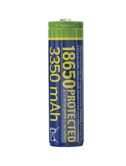 Picture of Akumulator litowo-jonowy typ 18650, 3.7V, 3350mAh