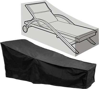 Picture of Aptel WODOODPORNY POKROWIEC NA LEAK OGRODOWY 200x70x68 cm czarny AG698A