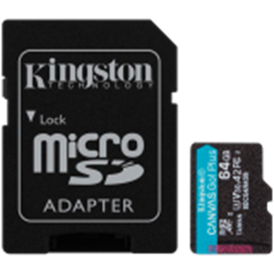Picture of Atmiņas karte Kingston microSD Canvas Go Plus Gen4 64GB