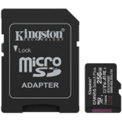 Attēls no Atmiņas karte Kingston MicroSDXC 256GB Canvas Select Plus