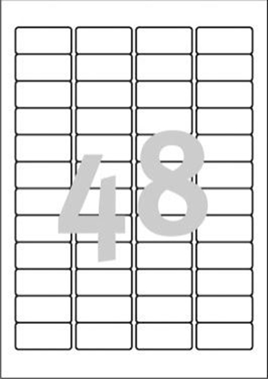 Picture of Avery Zweckform ETYK.ZF L6113 4,X45,7X21,2 DO PLOMB. ETYKIETA - L6113-20