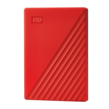 Attēls no Ārējais cietais disks Western Digital My Passport 4TB Red