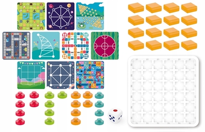 Изображение B36K GRA PLANSZOWA LOGICZNA ZESTAW 10     GIER
