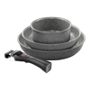 Изображение Ballarini Set of 3 Torre pans Ø24cm, Ø28cm and sauce pan Ø16cm + 3 removable handles