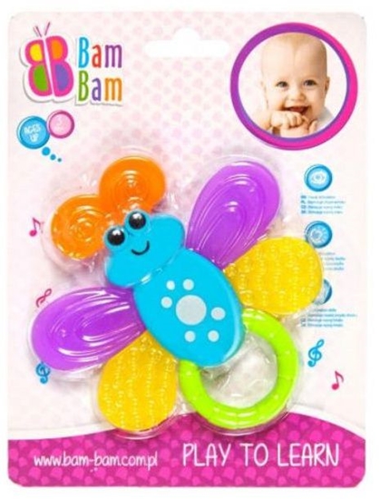 Изображение BamBam -BAM BAM GRZECHOTKA MOTYL 96/192 - 5902012788929