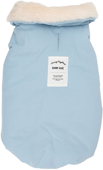 Picture of Barry King Kurtka dla psa niebieska z konierzem rozmiar 2XL 55