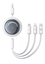 Picture of Baseus 3in1 Free2Draw Cable USB to M+L+C 100W 1.1m