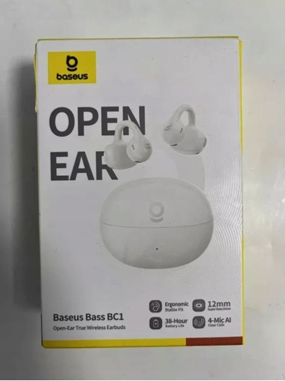 Изображение Baseus Bass BC1 Open-Ear TWS Clip-on Type Stellar, White