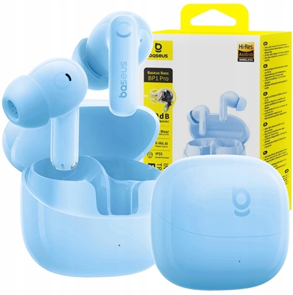 Attēls no Baseus Bass BP1 Pro In-Ear TWS Galaxy Blue