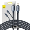 Picture of Baseus CABLE LIGHTNING TO USB 2M/BLACK CAJY000301