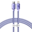 Изображение Baseus CAJY000205 Crystal Shine Series Data Cable USB-C to Lightning 20W 1,2m / Purple