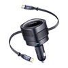 Picture of Baseus Enjoyment Max 2x USB-C Cables Car Charger 60W