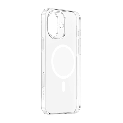 Attēls no Baseus iP16 TouchButton Magnetic Phone Case / transparent