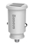 Picture of Baseus rain Car Charger mini car charger 2x USB 3.1A white (CCALL-ML02) White