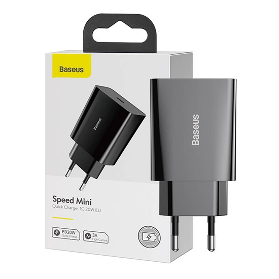 Изображение Baseus Speed Mini Quick Charger USB-C Charger 20W