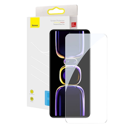 Attēls no Baseus Tempered-Glass Screen Protector for Redmi K60/K60 Pro / transparent