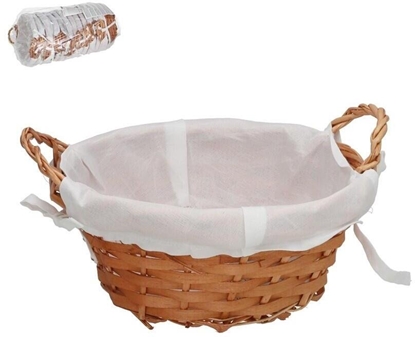 Attēls no Basket With Handles, 20X8.5Cm, Round