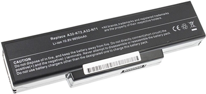 Picture of Bateria Green Cell do Asus K72 K73 N71 N73 A32-K72 11.1V 9 cell (AS07)