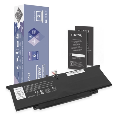 Attēls no Bateria JHT2H do Dell Latitude 7410 2-in-1 7310 2-in-1 P33S P34S 6800 mAh (52 Wh) 7.7V
