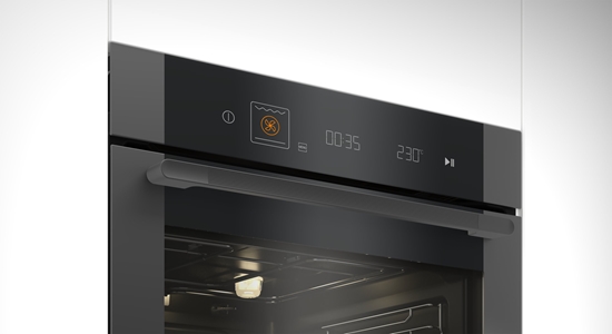 Picture of BEKO Oven | MBBIM10600MTPSWE | 72 L | Electric | Pyrolysis | Electronic | Steam function | Height 59.5 cm | Width 59.4 cm | Black