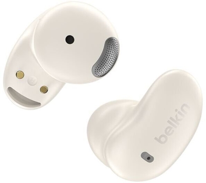 Attēls no Belkin SoundForm Anywhere True Wireless In-Ear cream AUC014hqCR