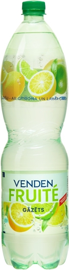 Picture of Bezalkoholisks dzēriens VENDEN Fruite Citrons un Laims, gāzēts, PET, 1.5l (DEP)