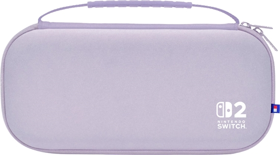 Picture of BigBen HORI Slim Tough Pouch protective case, lavender, Switch 2