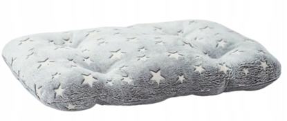 Attēls no Bimbay LEGOWISKO PIKOLO nr.4 szare+biae gwiazdki 90 x 70 cm