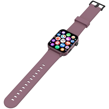 Изображение Blackview Blackview R30 Pro Fitness Smartwatch, 1.83-inch HD,220mAh Battery, 24-hour SpO2 Detection + Heart Rate Monitoring, Monitor Sleep status, Calls and SMS notification, Purple