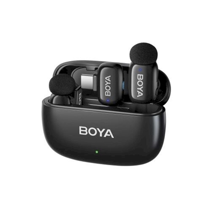 Picture of BOYA Mini 2-02 USB-C Wireless Microphone Set (2TX 1xRX) / 2.4GHz / 48kHz/24bit