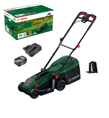 Picture of Bosch  Rotak 18V-32 Set cordless lawn mower