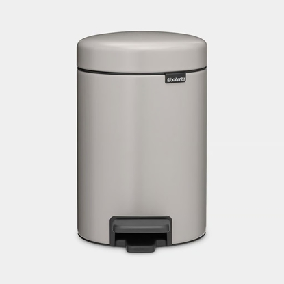 Attēls no BRABANTIA atkritumu tvertne ar pedāli NewIcon, 3 l, Soft Grey