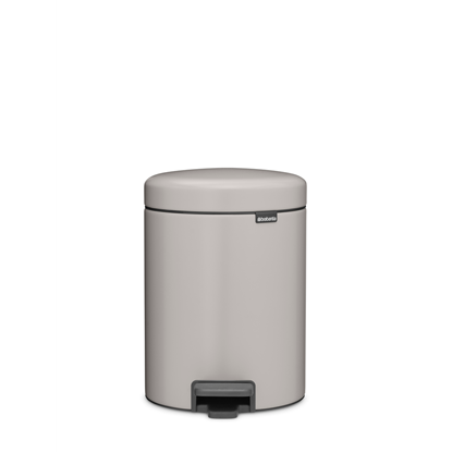Attēls no BRABANTIA atkritumu tvertne ar pedāli NewIcon, 5 l, Soft Grey
