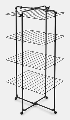 Attēls no Brabantia HangOn Tower Drying Rack 30m Matt Black