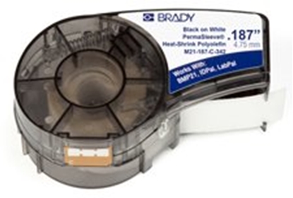 Attēls no Brady Black on White 2,1m x 8,51mm