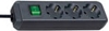 Picture of Brennenstuhl ECO-Line 3 fold black 1,5m + switch