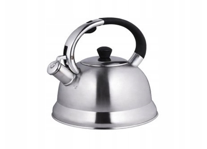 Attēls no Brunbeste Czajnik na gaz stalowy z gwizdkiem duy 2.7L indukcja srebrny BRUNBESTE BB-2425