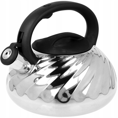 Attēls no Brunbeste Czajnik stalowy z gwizdkiem duy 3.0L na indukcj ze obieniami BRUNBESTE BB-2384