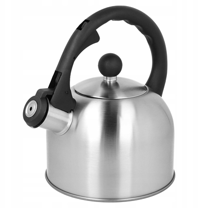 Attēls no Brunbeste Czajnik stalowy z gwizdkiem may 1.5L na gaz indukcj srebrny BRUNBESTE BB-2407