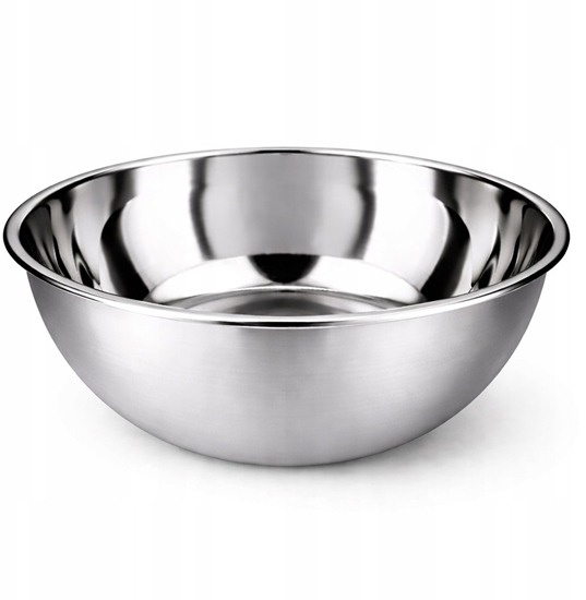 Picture of Brunbeste Miska metalowa kuchenna made of stainless steel z rantem dua 34cm BRUNBESTE BB-5512