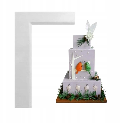 Attēls no Brunbeste Szpatuka cukiernicza ktowa do tortu ciasta kremu szpatua 18.2x11.2cm BRUNBESTE BB-3275