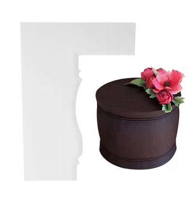 Attēls no Brunbeste Szpatuka cukiernicza ktowa do tortu ciasta kremu szpatua 18.7x11.3cm BRUNBESTE BB-3273