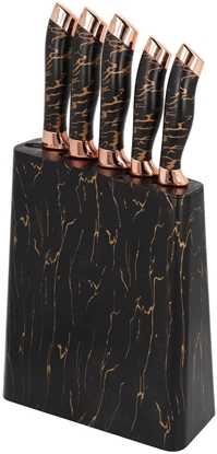 Attēls no Brunbeste Zestaw noy kuchennych w bloku noe kuchenne komplet 6-ele BRUNBESTE BB-3798