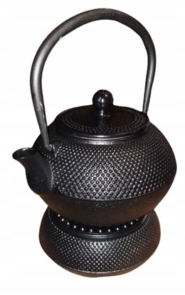 Attēls no Brunbeste Zestaw zaparzacz eliwny z podgrzewaczem imbryk czajniczek 1.2L BRUNBESTE BB-2493