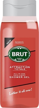 Attēls no Brut BRUT Attraction Totale All-In-One Hair & Body Shower Gel 500ml